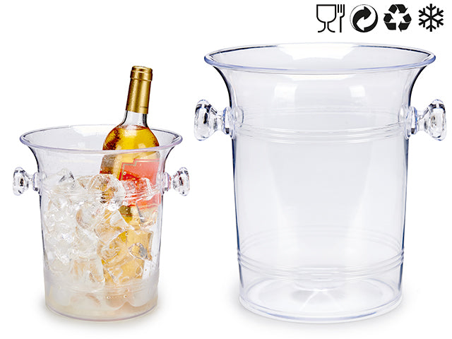 Plastic Transparent Handle Ice Tray