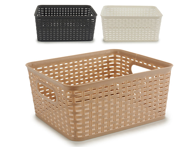 Big Rectang Rattan Basket Handle Mix3 Co