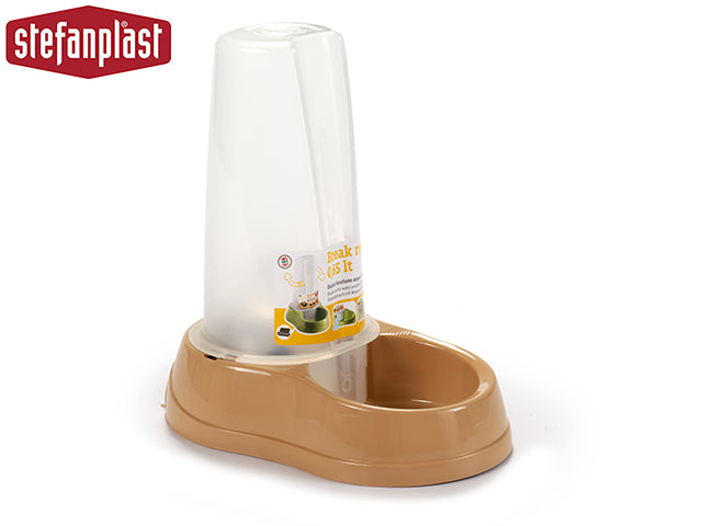 Drinking Trough Dispenser Beige 0,65L