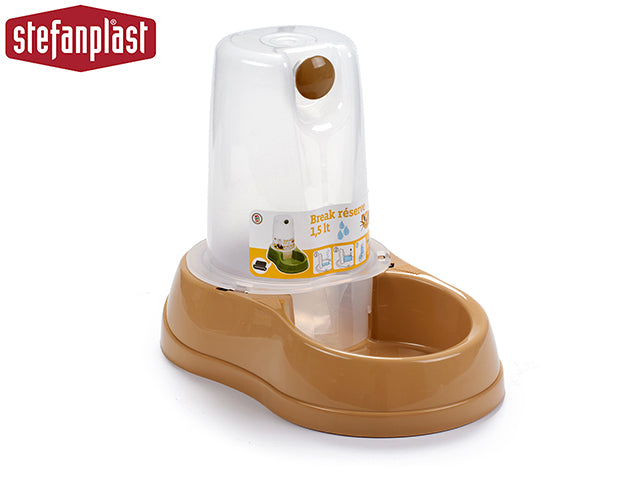 Drinking Trough Dispenser Beige 1,5L