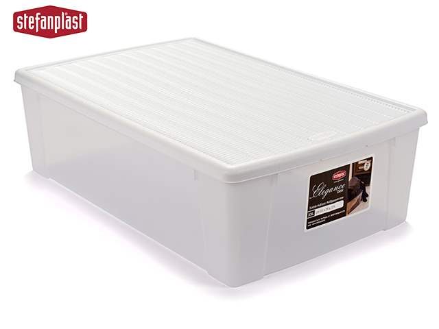 Box Elegance White 30L