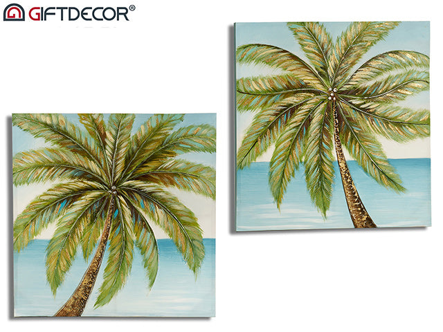 Original Canvas 80 x 80 Palm Tree Ass 2