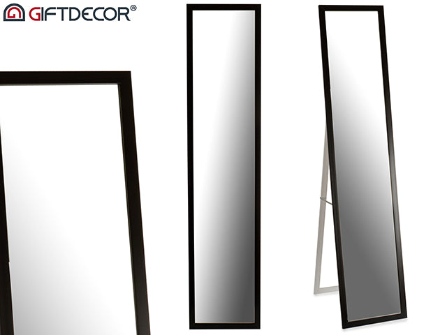 Camille Mirror 30 x 120 cm Black