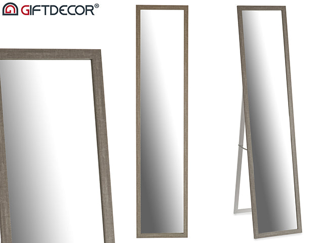 Camille Mirror 30 x 120 cm Grey