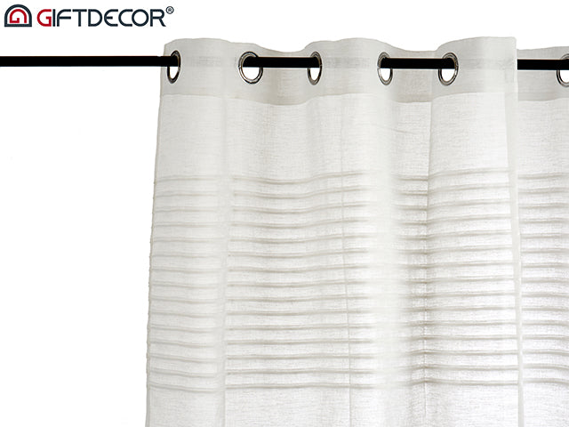 Curtain Fonded Stripes Natural
