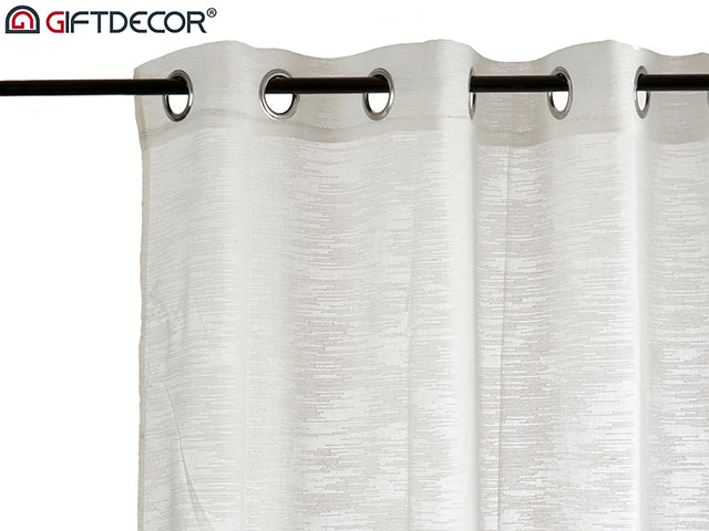 Curtain Multistripes Natural 140 x 260 cm