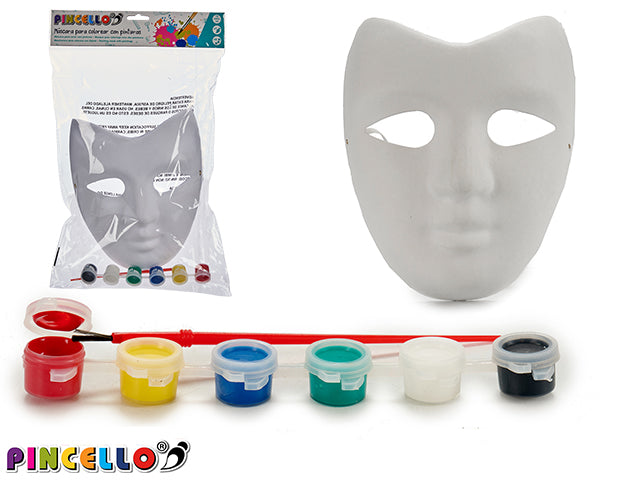 Establecer Mascarilla Infantil Con Pintura