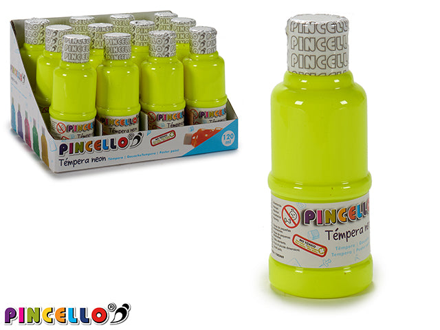 Tempera Neon Yellow 120Ml