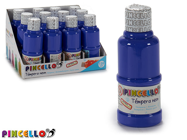 Pintura Témpera 120Ml Morado Neón