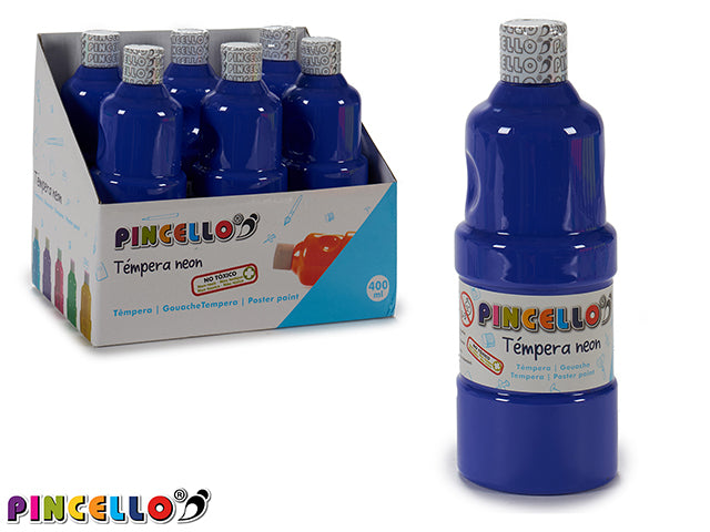 Pintura Témpera 400Ml Morado Neón