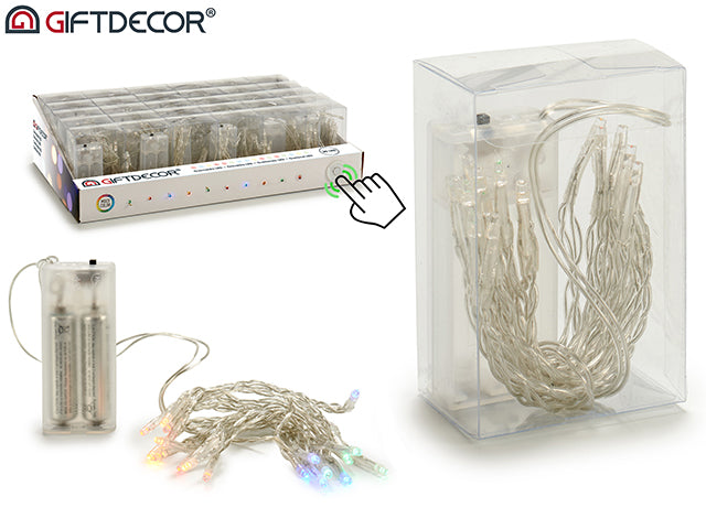 Tira 20 Luzes Multicolor Led