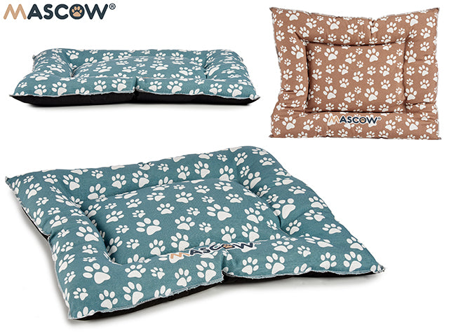 55X67Cm Paws Patern Cama Para Mascotas Surtido 2 Colores