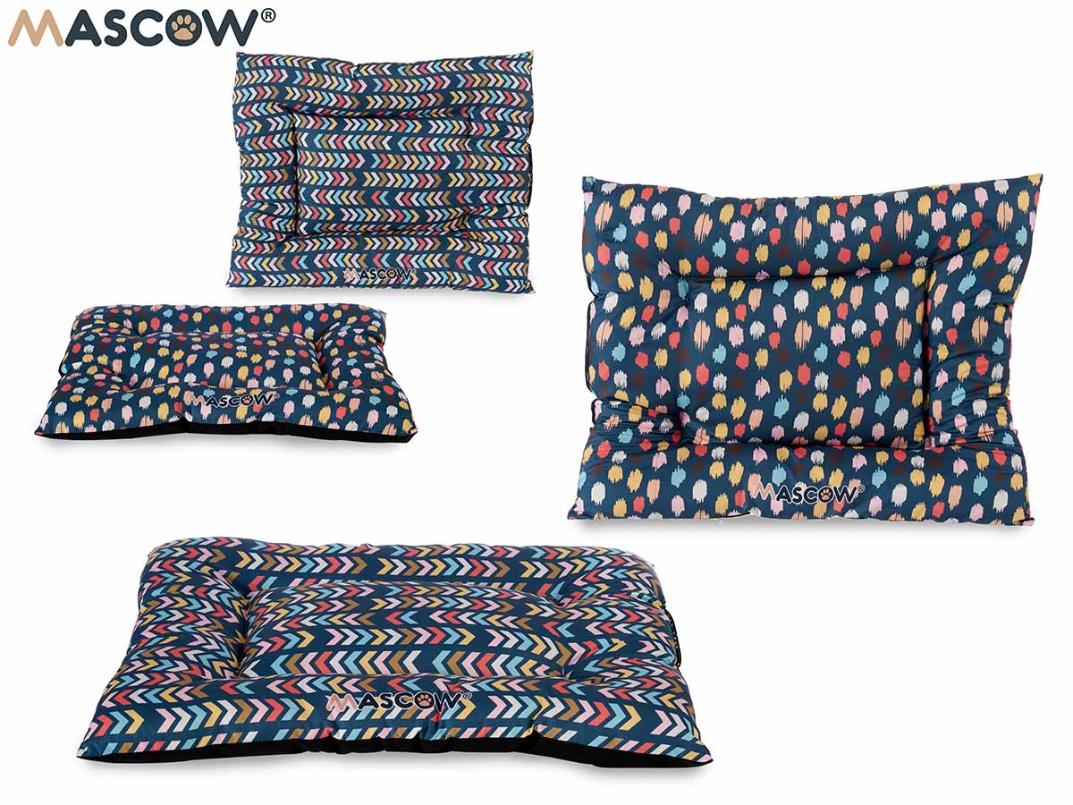 55X67Cm Assorted 2 Pet Bed Abstract Pattern