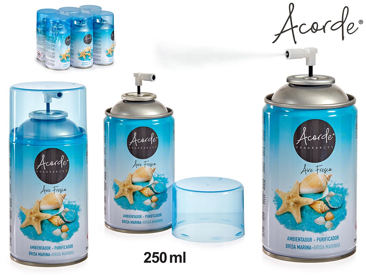 Refil de aerossol ambientador Sea Breeze 250 ml