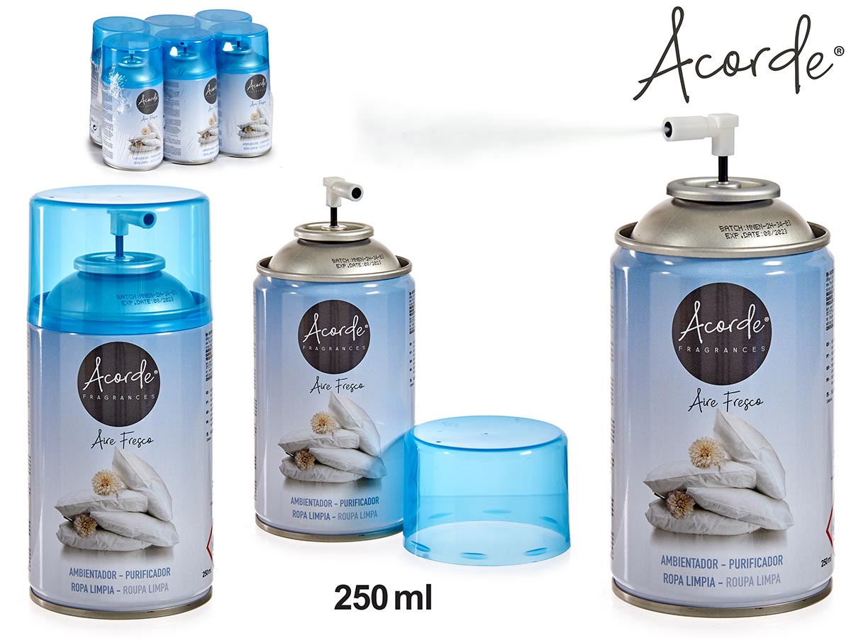 Refil de aerossol purificador de ar Clean Laundry 250 ml