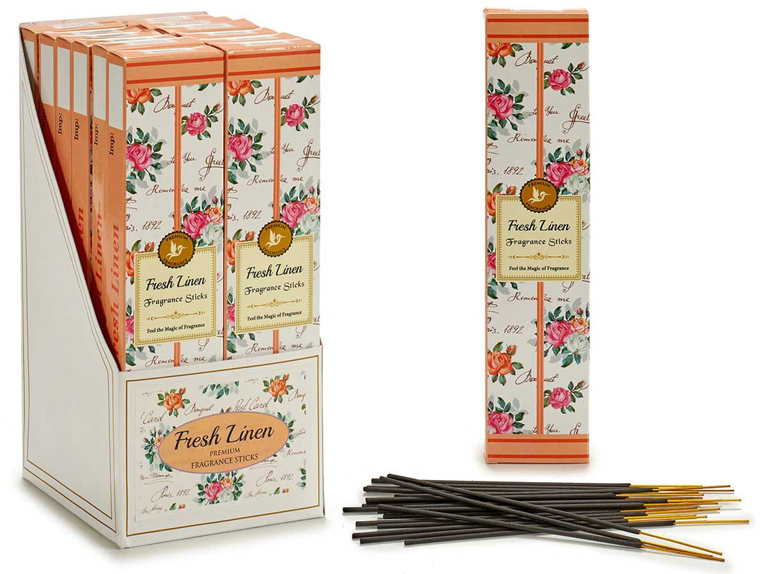 Set 20 Clean Laundry Incense Sticks