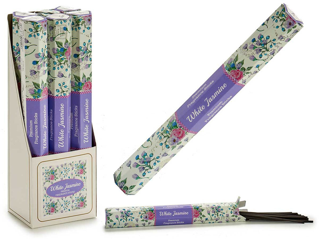 Set 16 Jasmine Incense Sticks