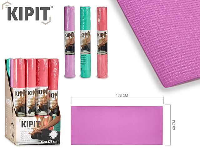 Yoga Mat Anti Slip Mix 3 Intense Colors