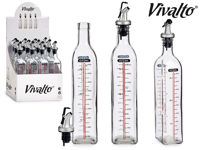 Oil Bottle With Meter 520 ml