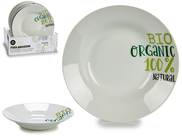 Soup Plate Porcelain 20,6Cm Organic