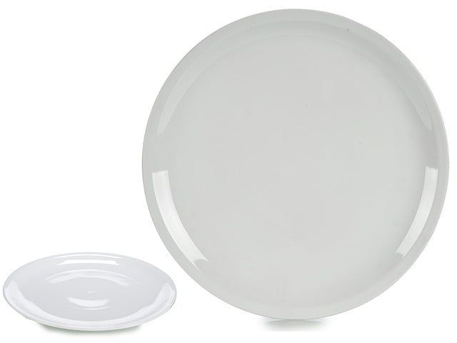 Plato Pizza Porcelana 30 Cm Blanco