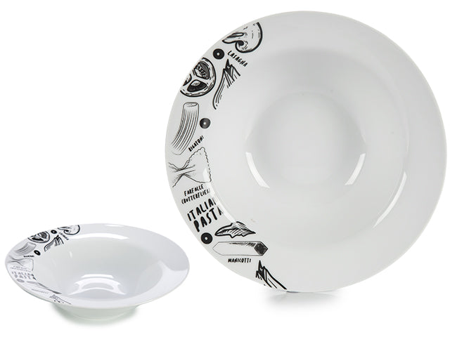 Plato Pasta Porcelana 23 Cm