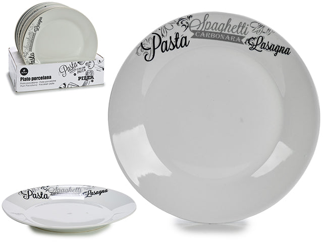 Prato Plano Porcelanato 24,4 Cm