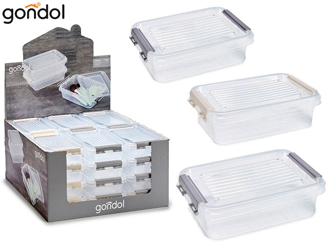 Caja Organizadora Multiusos 3Col 520 ml