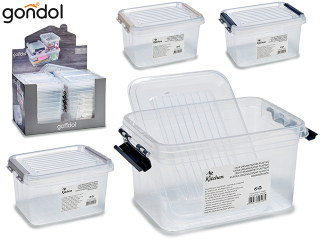 Caja Organizadora Multiusos 3Col 1,2L