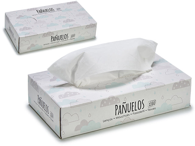 Caja de pañuelos 100 piezas