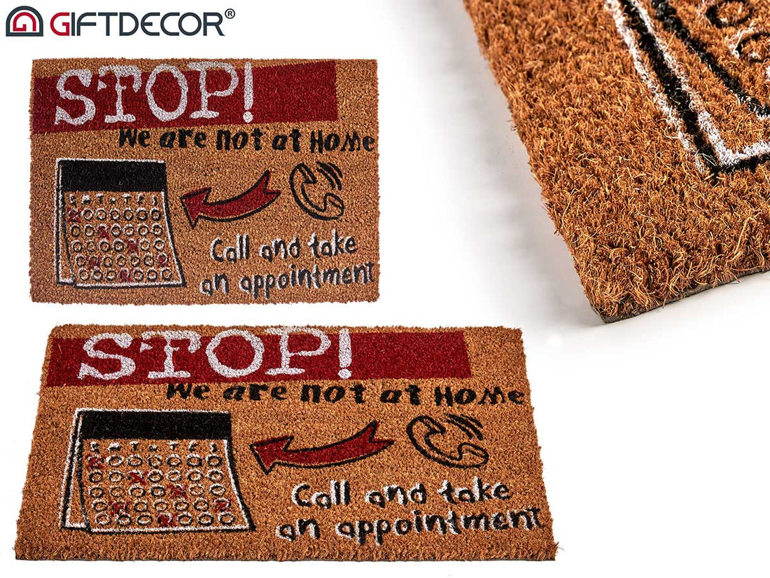 Stop Coconut Fibre Door Mat 40 x 60 cm