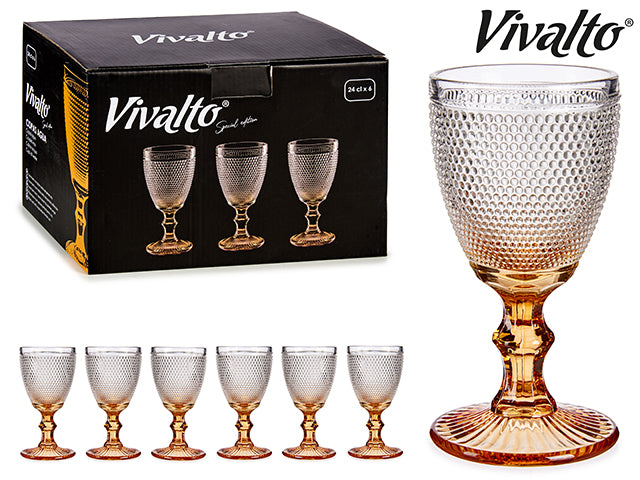 Vaso de Agua Amber Foot Points 240 ml