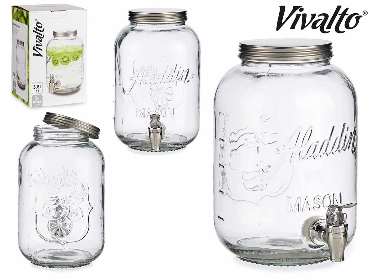 Jar Without Cooler Silver 3800 ml