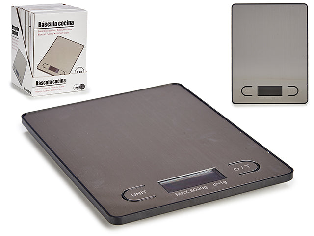 Black Steel Digital Scale