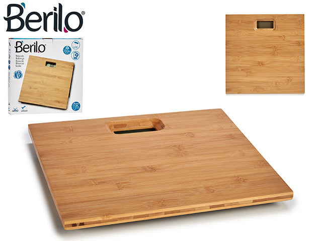 Bamboo Digital Bathroom Scale 150 kg