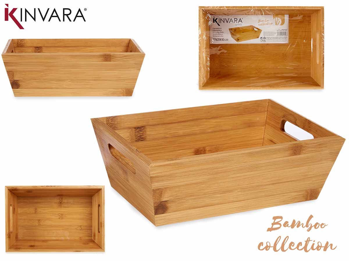 Caja Bambú 33Cm