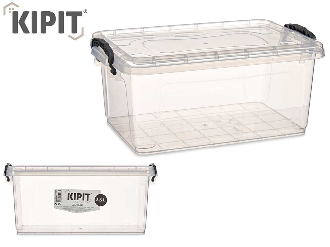 Transparent Organizer Plastic Box 8.5L