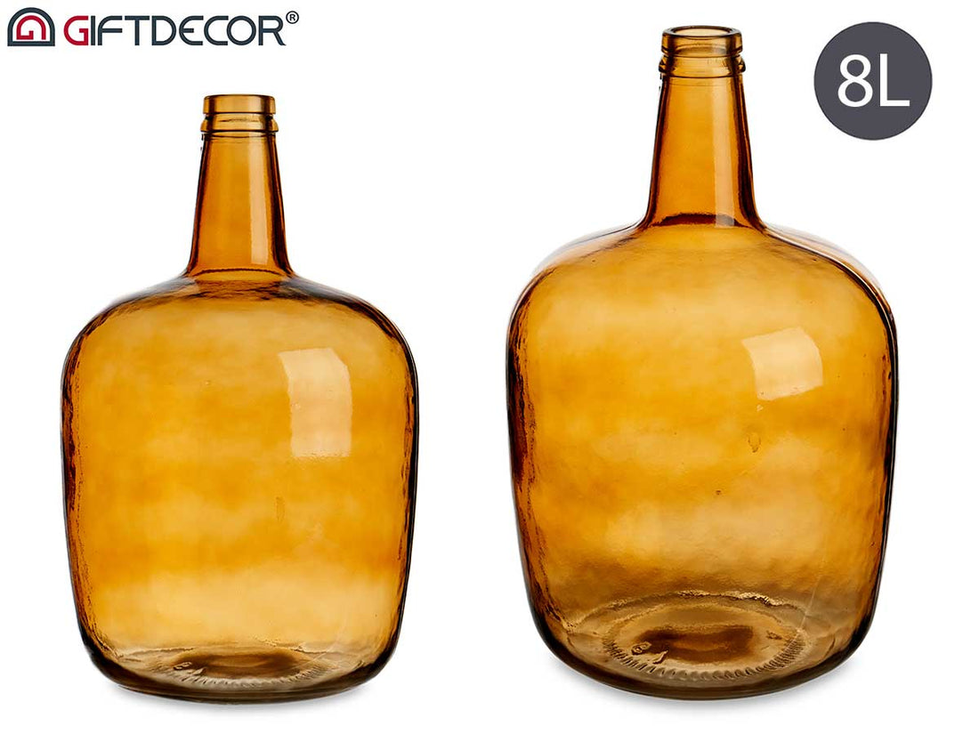 8 L Amber Glass Bottle