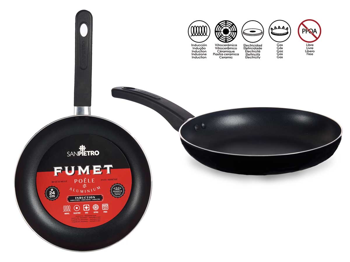 24Cm Fumet Aluminium Frying Pan