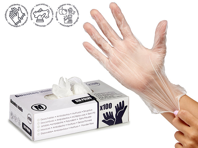 Disposable Gloves 100 Units