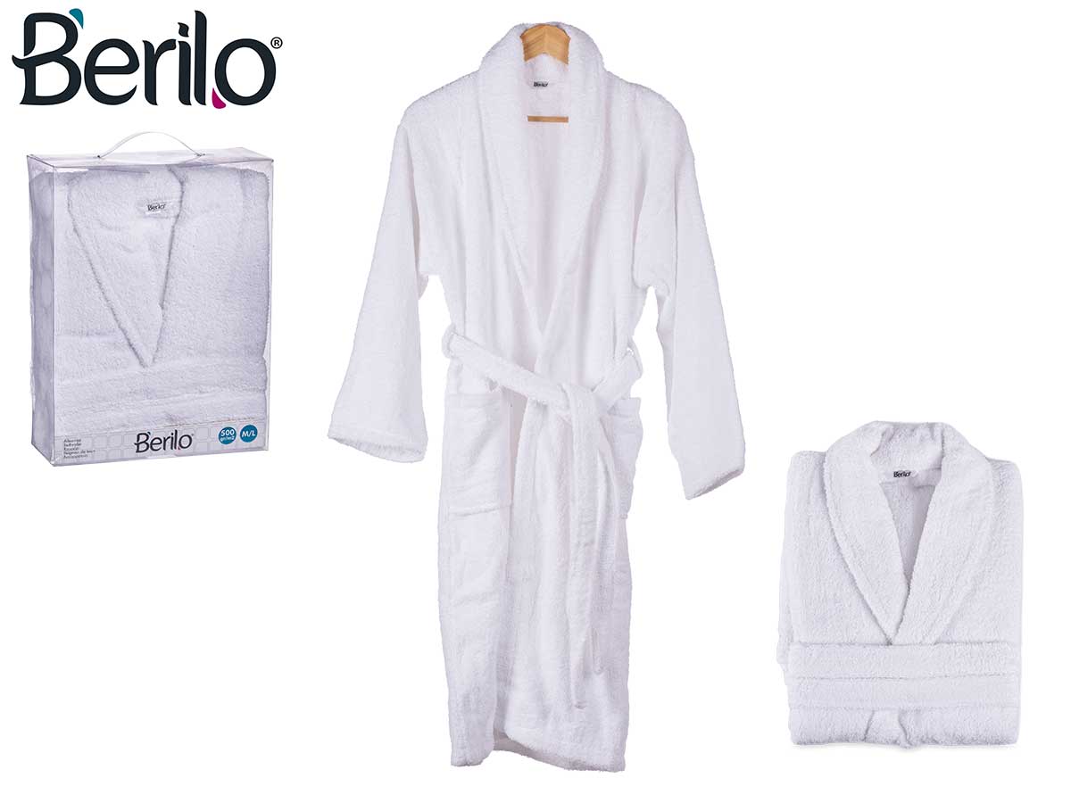 White Bath Robe M/L