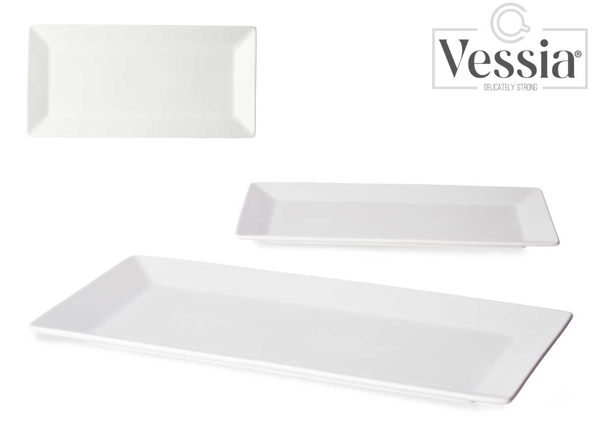 Rectangular Porcelain Tray 39Cm