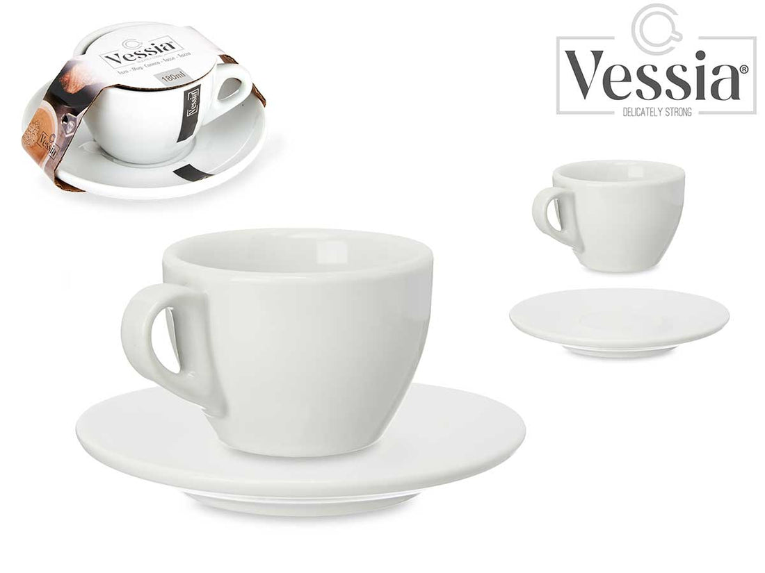 Porcelain Coffee Cup And Saucer 180Ml