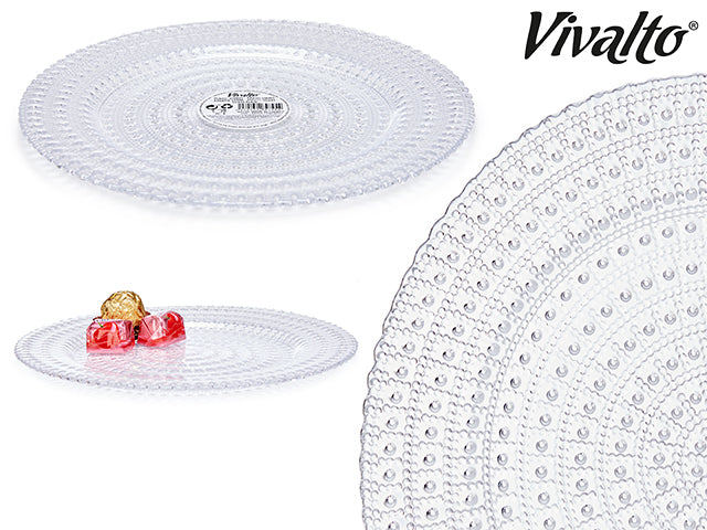 Plato de cristal Allure 24 cm