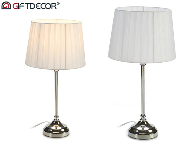 Table Steel Lamp White