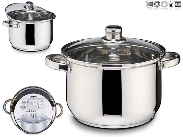 Suacepot 20Cm Inox Steel With Handle