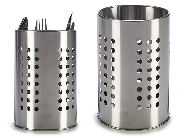 Cutlery Holder Inox Steel 12X18Cm