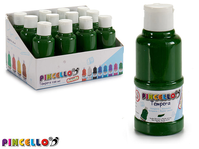 Pôster pote de tinta 120 ml verde escuro