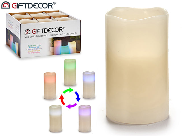 Changing Colour Led Candle 12,50 cm