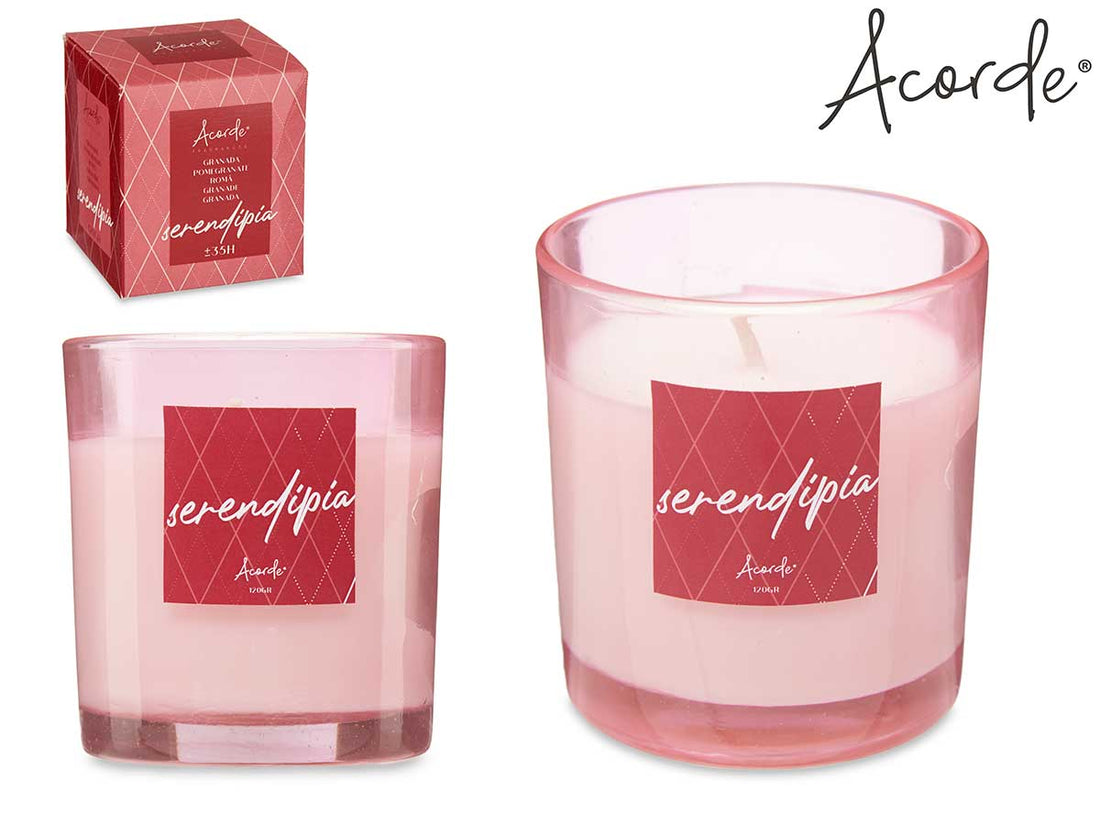 Pomegranate Scented Candle Glass 120 gr